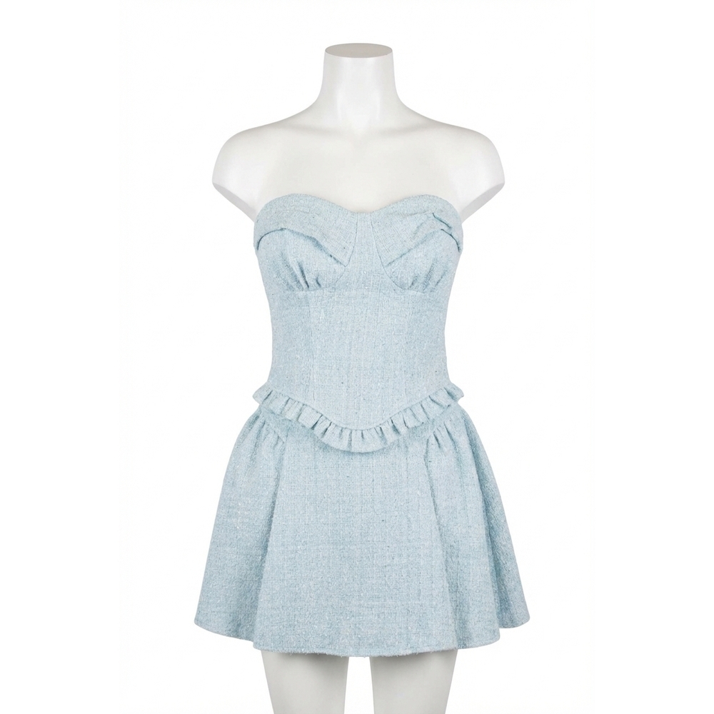 NEW KESTAN elora mini skirt in pastel